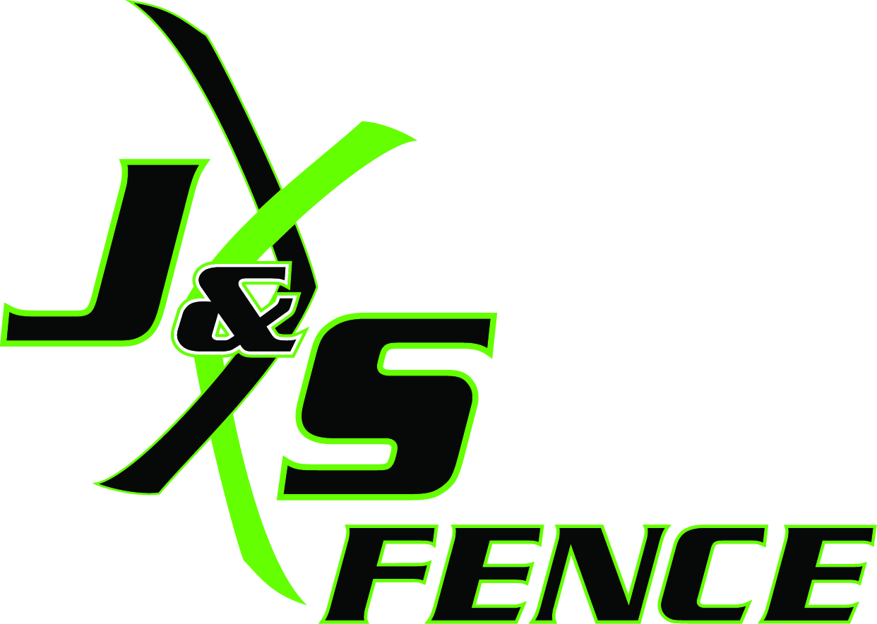 J & S Fence logo.